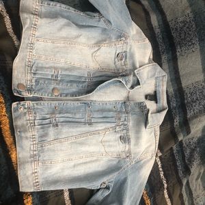 Lane Bryant short denim jacket